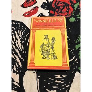 Winnie Ille Pu Latin Winnie-the-Pooh A.A. Milne Alexander Lenard Hardcover Book